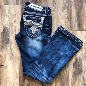 Rock Revival Kai Boot Cut Jeans Size 30